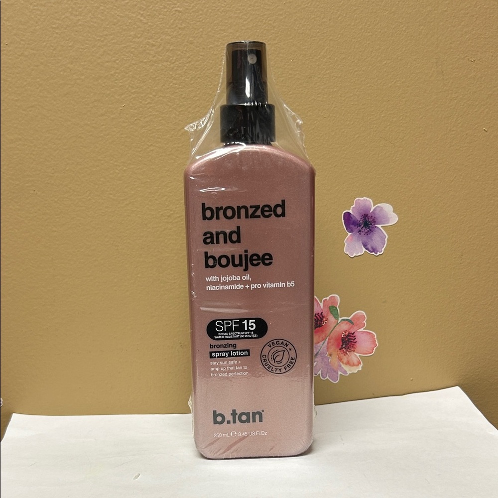 b.tan Bronzed and Boujee Tanning Lotion-8.45 fl oz. Exp. 05/2027